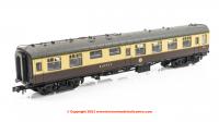 374-109A Graham Farish BR Mk1 RMB Restaurant Miniature Buffet number W1814 in BR (WR) Chocolate & Cream livery